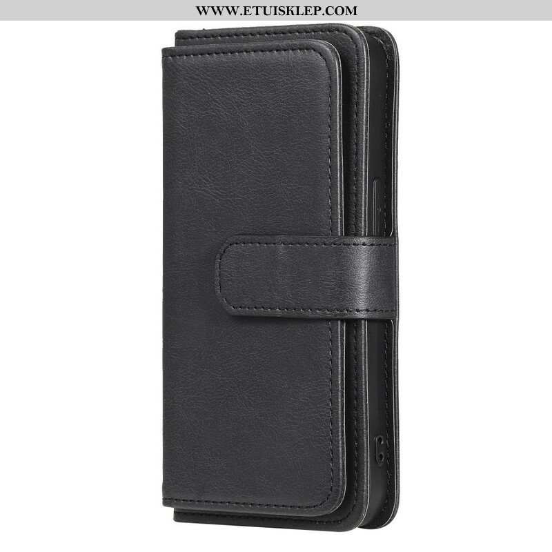 Etui Folio do iPhone 13 Pro Wielofunkcyjny Uchwyt Na 10 Kart